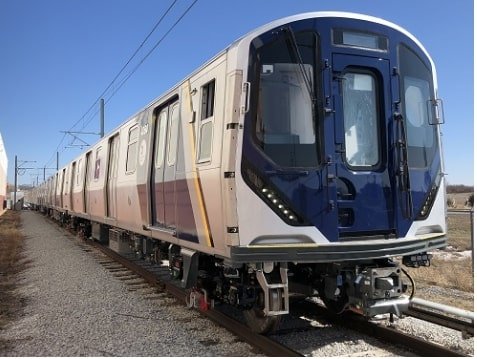 Delivery of First R211 Subway Cars for New York City Transit Authority